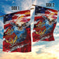 Montford Point Marines Garden Flag African American Eagle Anchor Tribute - African Pride