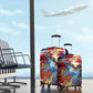 Montford Point Marines Luggage Cover African American Eagle Anchor Tribute - African Pride