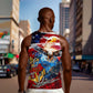 Montford Point Marines Men Tank Top African American Eagle Anchor Tribute - African Pride