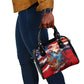 Montford Point Marines Shoulder Handbag African American Eagle Anchor Tribute - African Pride