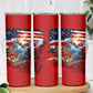 Montford Point Marines Skinny Tumbler African American Eagle Anchor Tribute - African Pride