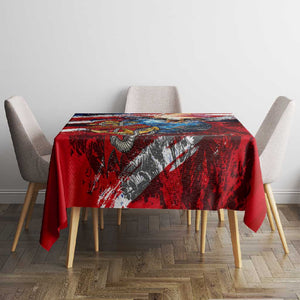 Montford Point Marines Tablecloth African American Eagle Anchor Tribute - African Pride