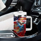 Montford Point Marines Tumbler With Handle African American Eagle Anchor Tribute - African Pride