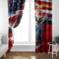 Montford Point Marines Window Curtain African American Eagle Anchor Tribute - African Pride