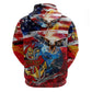 Montford Point Marines Zip Hoodie African American Eagle Anchor Tribute - African Pride