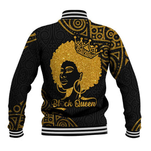 Educated Black Queen Baseball Jacket African Women DT02