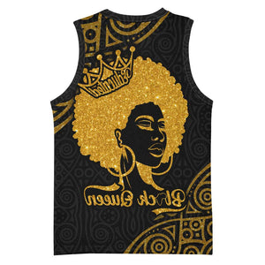 Educated Black Queen Basketball Jersey African Women - African Pride