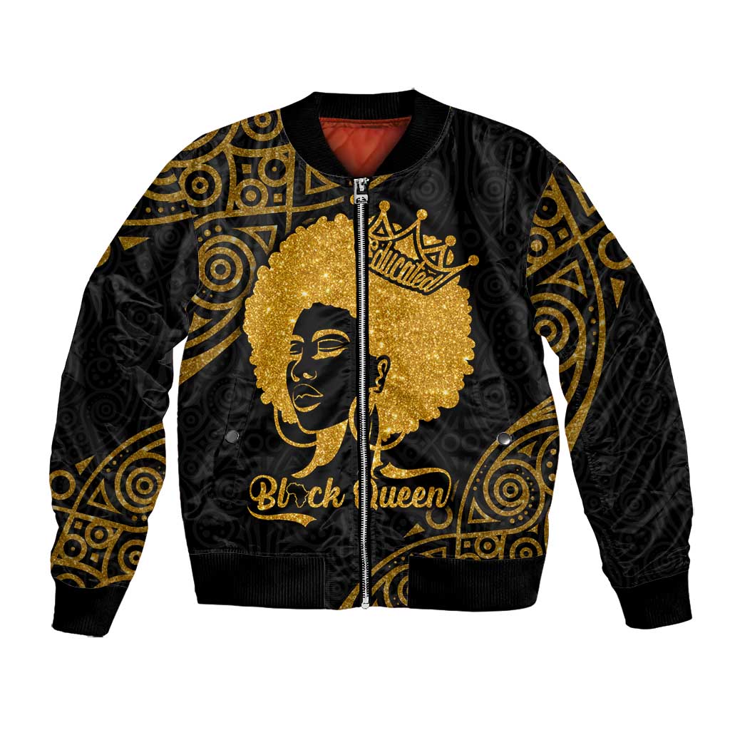 Educated Black Queen Bomber Jacket African Women