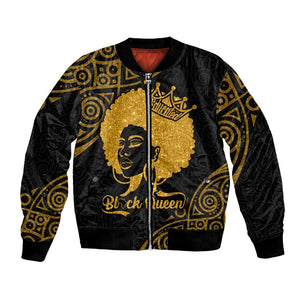 Educated Black Queen Bomber Jacket African Women