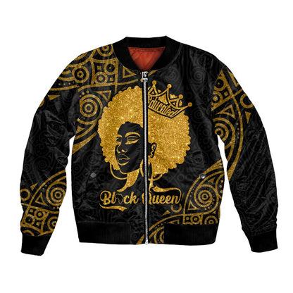 Educated Black Queen Bomber Jacket African Women