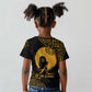 Educated Black Queen Kid T shirt African Women