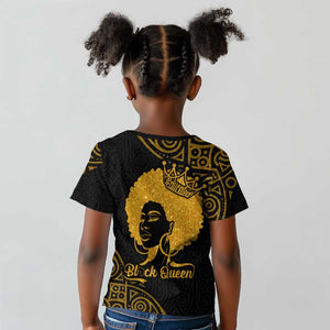 Educated Black Queen Kid T shirt African Women