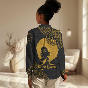 Educated Black Queen Women Casual Shirt African Women DT02