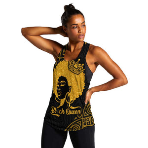 Educated Black Queen Women Racerback Tank African Women