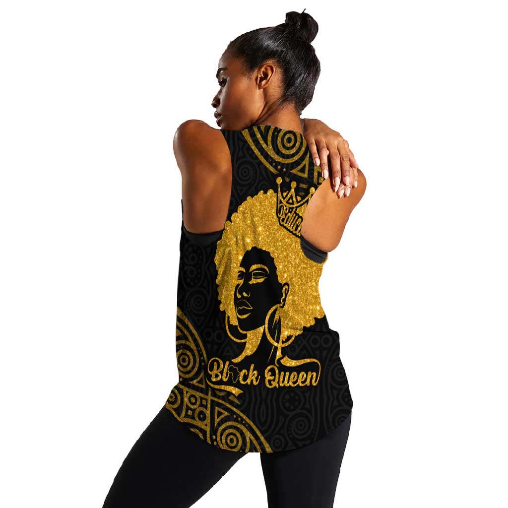 Educated Black Queen Women Racerback Tank African Women