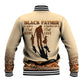 Black Father Baseball Jacket African Father with Son and Daughter DT02