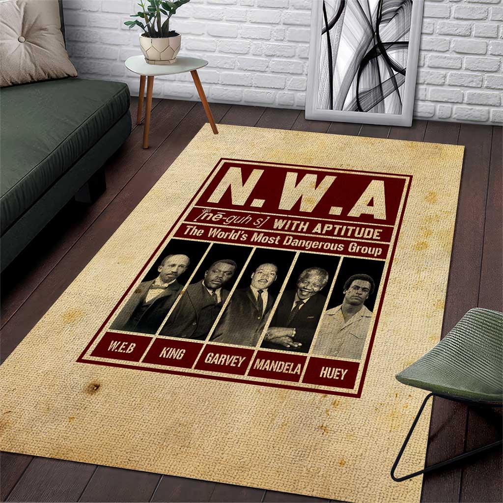 The World's Most Dangerous Group Area Rug by AfricanPride