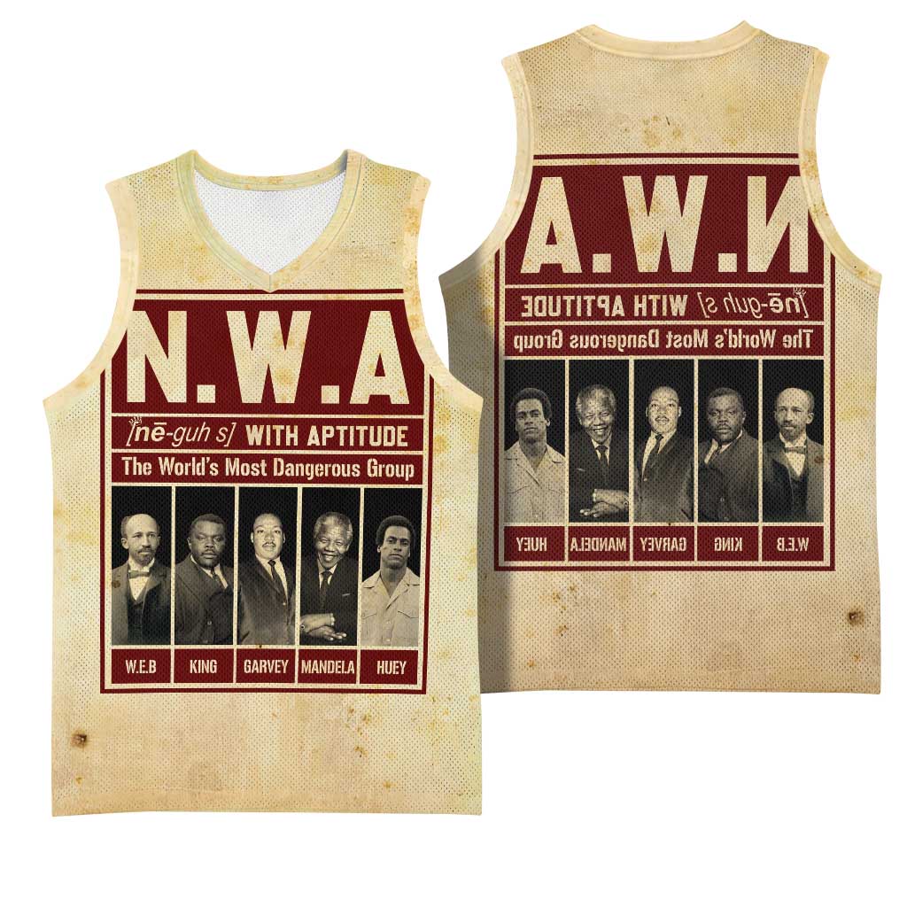 The World's Most Dangerous Group Basketball Jersey - African Pride