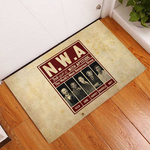 The World's Most Dangerous Group Rubber Doormat