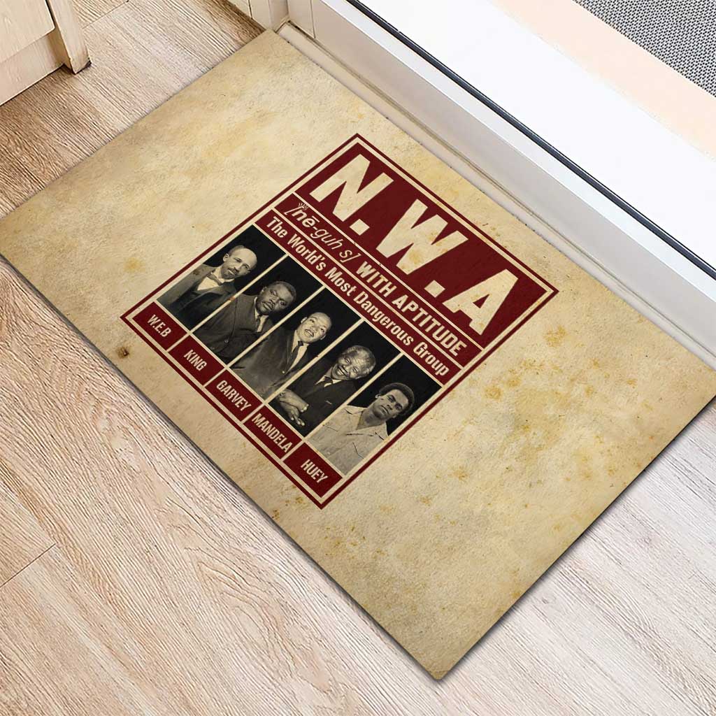 The World's Most Dangerous Group Rubber Doormat