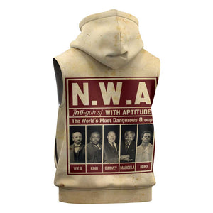 The World's Most Dangerous Group Sleeveless Hoodie - African Pride