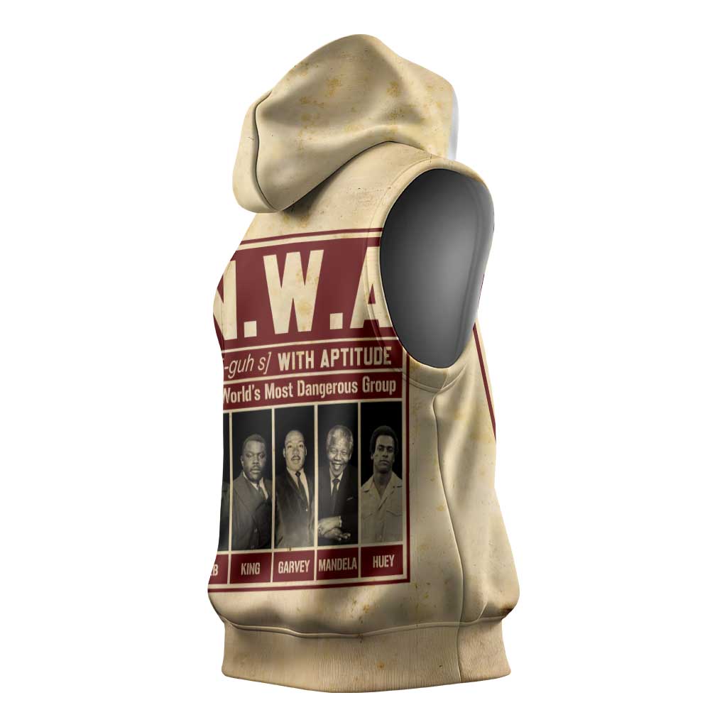 The World's Most Dangerous Group Sleeveless Hoodie - African Pride