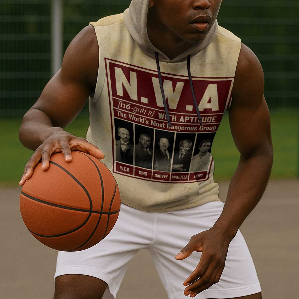 The World's Most Dangerous Group Sleeveless Hoodie - African Pride