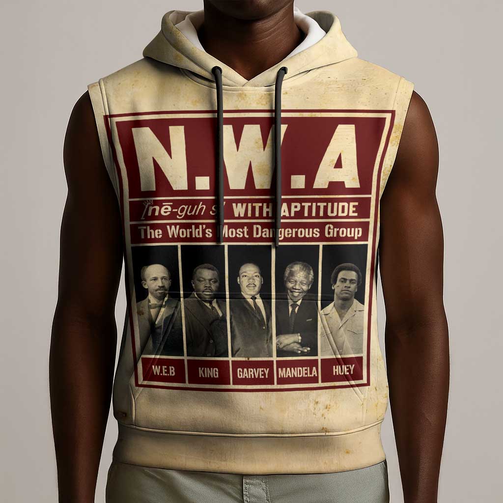 The World's Most Dangerous Group Sleeveless Hoodie - African Pride