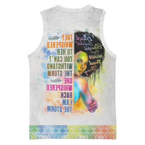 Black Girl I Am The Storm Basketball Jersey African American Women - African Pride