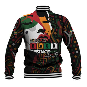 Personalized Black History Month Baseball Jacket Since 2024 Chemistry Style DT02