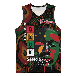 Personalized Black History Month Basketball Jersey Since 2024 Chemistry Style - African Pride