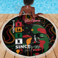 Personalized Black History Month Beach Blanket Since 2024 Chemistry Style