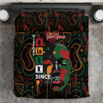 Personalized Black History Month Bedding Set Since 2024 Chemistry Style
