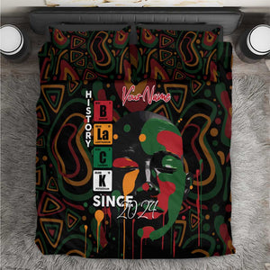 Personalized Black History Month Bedding Set Since 2024 Chemistry Style