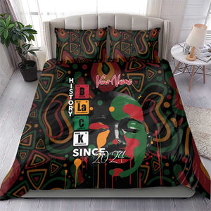 Personalized Black History Month Bedding Set Since 2024 Chemistry Style