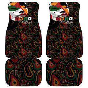 Personalized Black History Month Car Mats Since 2024 Chemistry Style