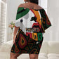 Personalized Black History Month Off Shoulder Short Dress Since 2024 Chemistry Style