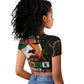 Personalized Black History Month Raglan Cropped T shirt Since 2024 Chemistry Style