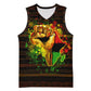 Black Power Basketball Jersey Africa Map DT02