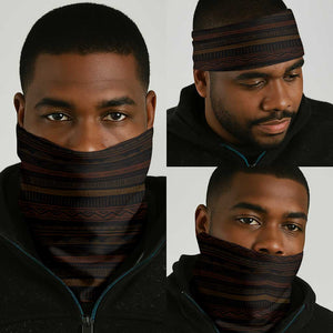 Black Power Neck Gaiter Africa Map DT02