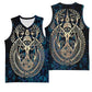 Adinkra Symbols Basketball Jersey Tree of Life - African Pride