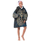 Adinkra Symbols KId Wearable Blanket Hoodie Tree of Life