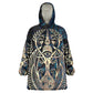 Adinkra Symbols KId Wearable Blanket Hoodie Tree of Life