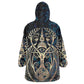 Adinkra Symbols KId Wearable Blanket Hoodie Tree of Life