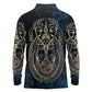 Adinkra Symbols Long Sleeve Polo Shirt Tree of Life