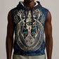 Adinkra Symbols Sleeveless Hoodie Tree of Life - African Pride