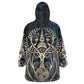 Adinkra Symbols Wearable Blanket Hoodie Tree of Life