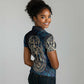 Adinkra Symbols Women Polo Shirt Tree of Life