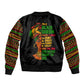 Three Sides Of Me Bomber Jacket African Women Black Queen