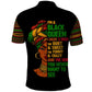 Three Sides Of Me Polo Shirt African Women Black Queen
